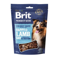 Лакомство для собак Brit Premium Semi-moist Snacks 180 г - ягненок и облепиха