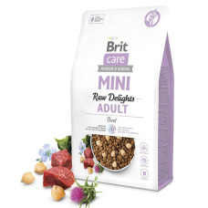 Сухий корм для собак Brit Care Mini Raw Delights 2 кг - яловичина
