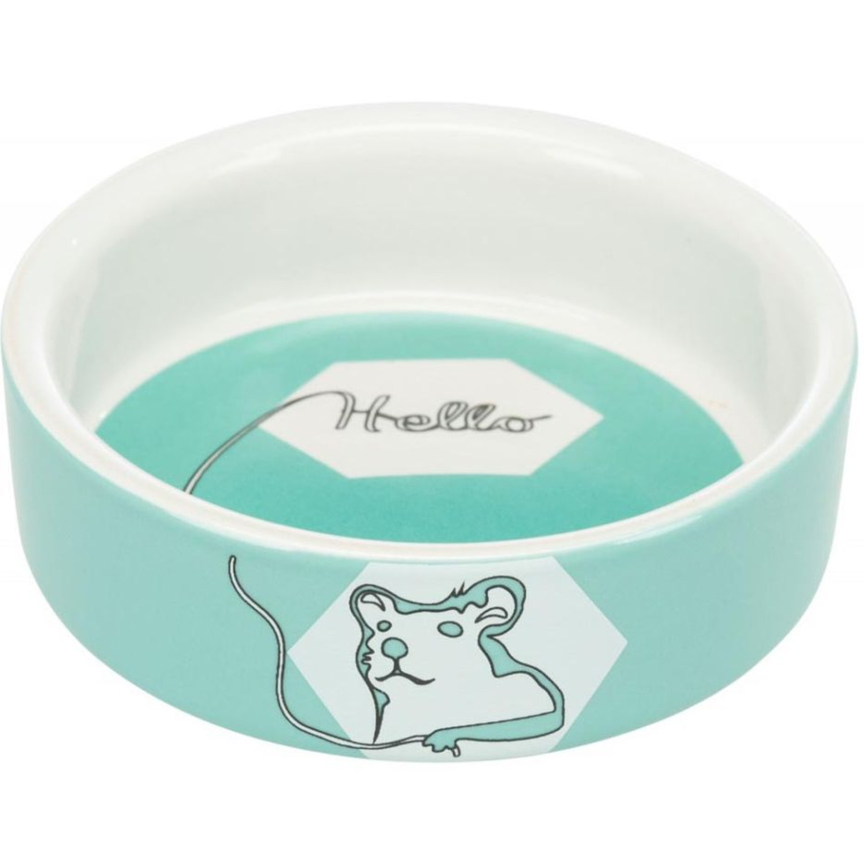 Миска керамічна Trixie 90 мл / 8 см (кольори в асортименті)