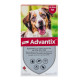Краплі на холку для собак Elanco Bayer Advantix від 10 до 25 кг, 4 шт