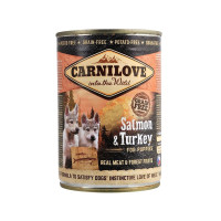 Влажный корм для щенков Carnilove Puppies 400 г - лосось и индейка