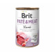 Влажный корм для собак Brit Care Pate & Meat 400 г - курица и ягненок