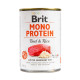 Влажный корм для собак Brit Care Mono Protein 400 г - говядина и рис