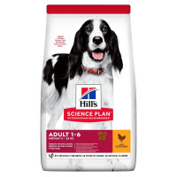 Сухой корм для собак Hill’s Science Plan Adult Medium Breed 2,5 кг - курица