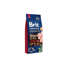 Сухой корм для собак Brit Premium Dog Senior L+XL 15 кг - курица