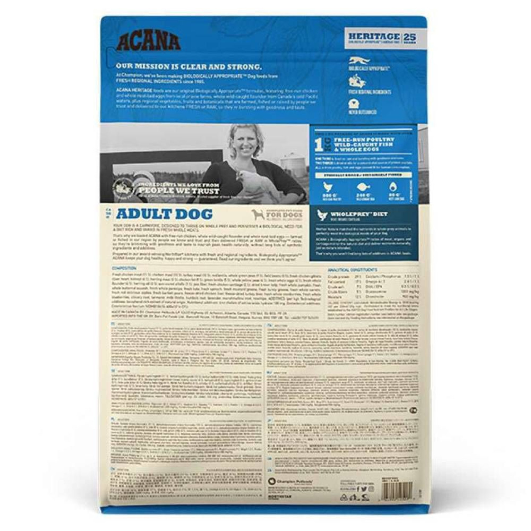 Сухий корм для собак Acana Adult Dog 2 кг - курка
