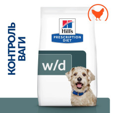 Сухой корм для собак Hill's Prescription Diet w/d 10 кг - курица