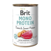 Влажный корм для собак Brit Mono Protein Tuna & Sweet Potato 400 г (тунец и батат)