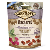 Лакомство для собак Carnilove Mackerel with Raspberries 200 г (для иммунитета)