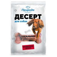 Лакомство для собак Природа Десерт «Говядина-бекон» 550 г
