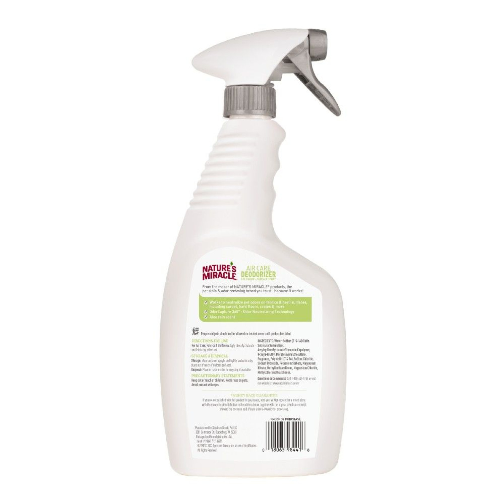Спрей проти запахів для котів Nature's Miracle 709 мл - cts