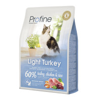 Сухий корм для котів Profine Cat Light 2 кг - індичка та курка