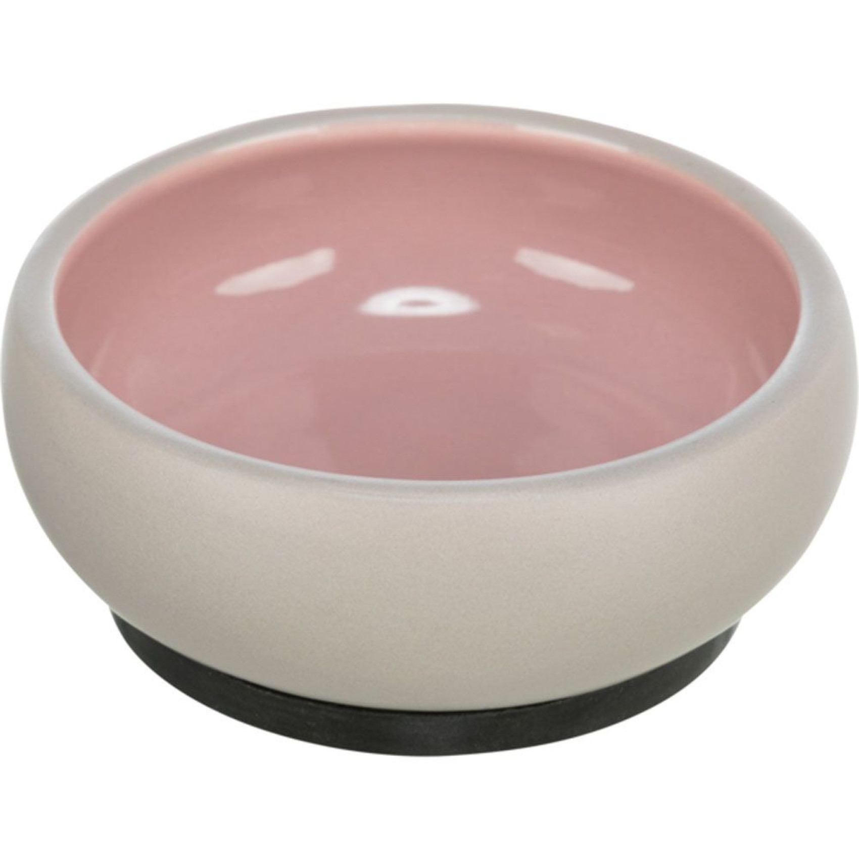 Миска Trixie c керамічна з гумовою кромкою 1 л / 17 см (кольори в асортименті) - cts
