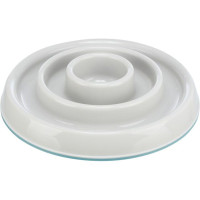 Миска Trixie пластикова для повільного годування 450 мл / 23 см (сіра)