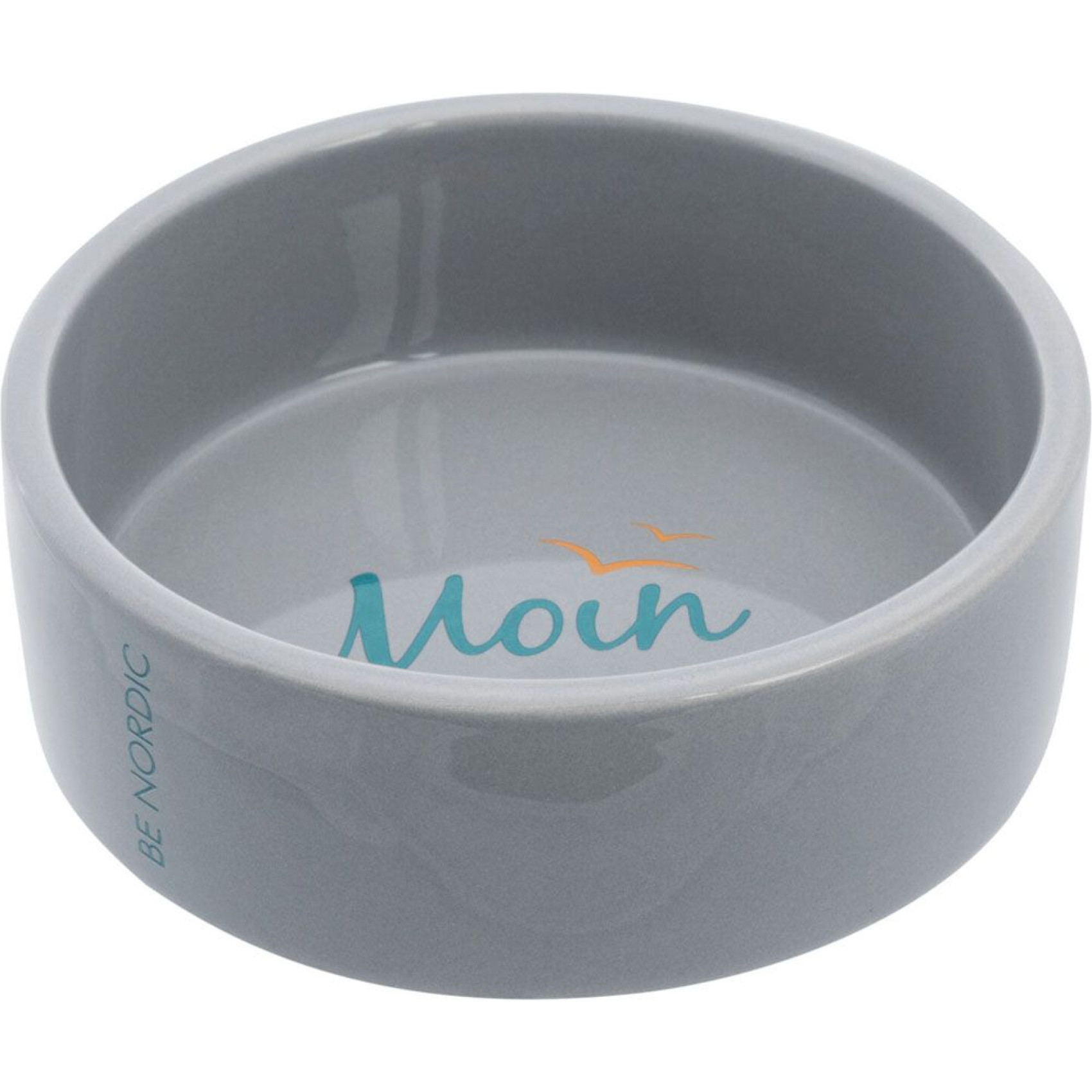 Миска Trixie керамічна BE NORDIC 1,4 л/20 см (сіра) - cts