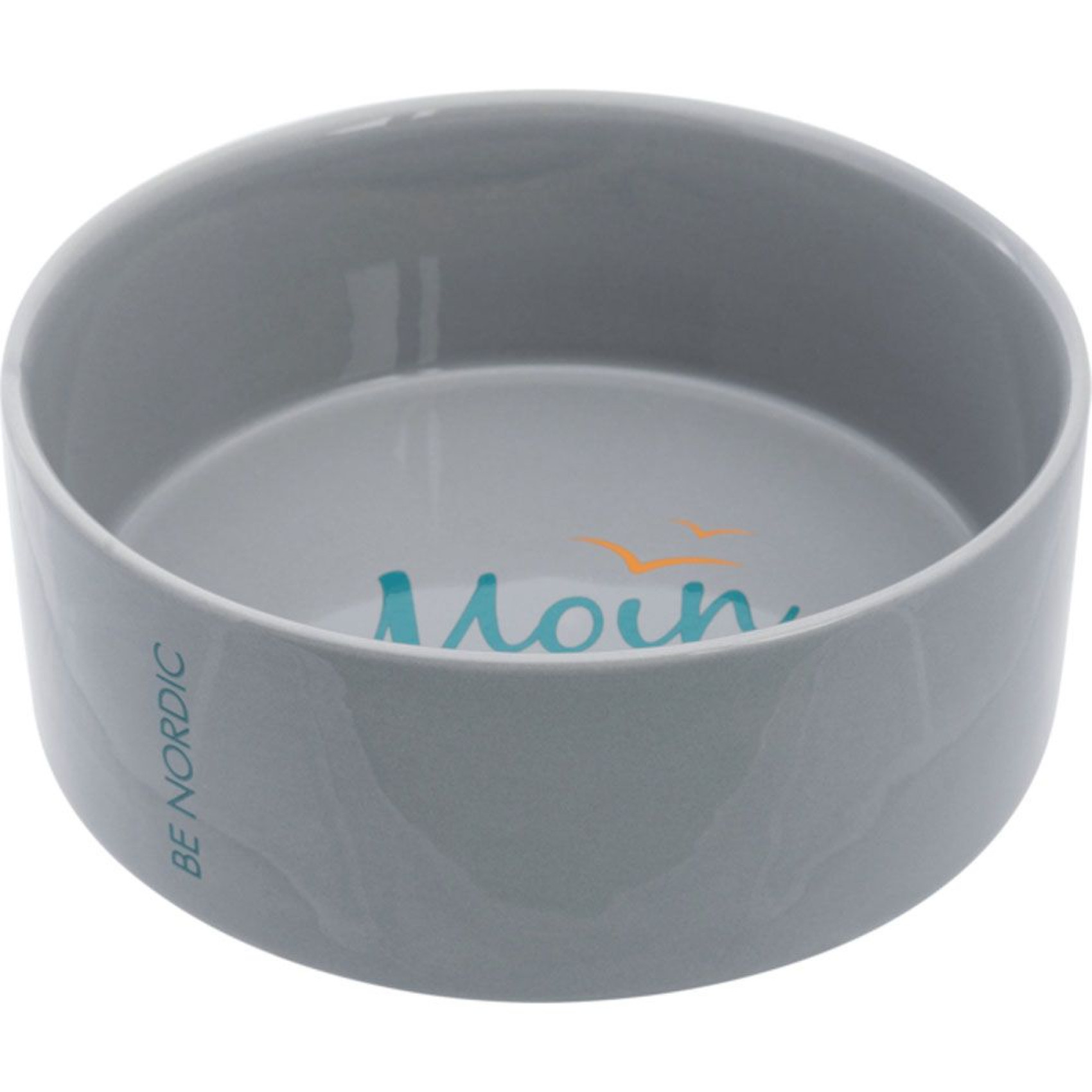 Миска Trixie керамічна BE NORDIC 1,4 л/20 см (сіра) - cts