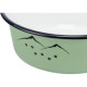 Миска Trixie металева 900 мл / 17 см (зелена) - cts