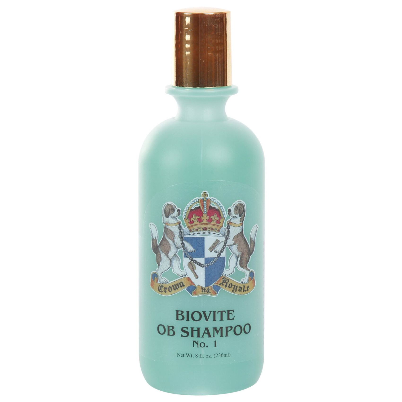 Шампунь для котів та собак Crown Royale «Biovite №1» 236 мл (для тонкої та шовковистої шерсті)