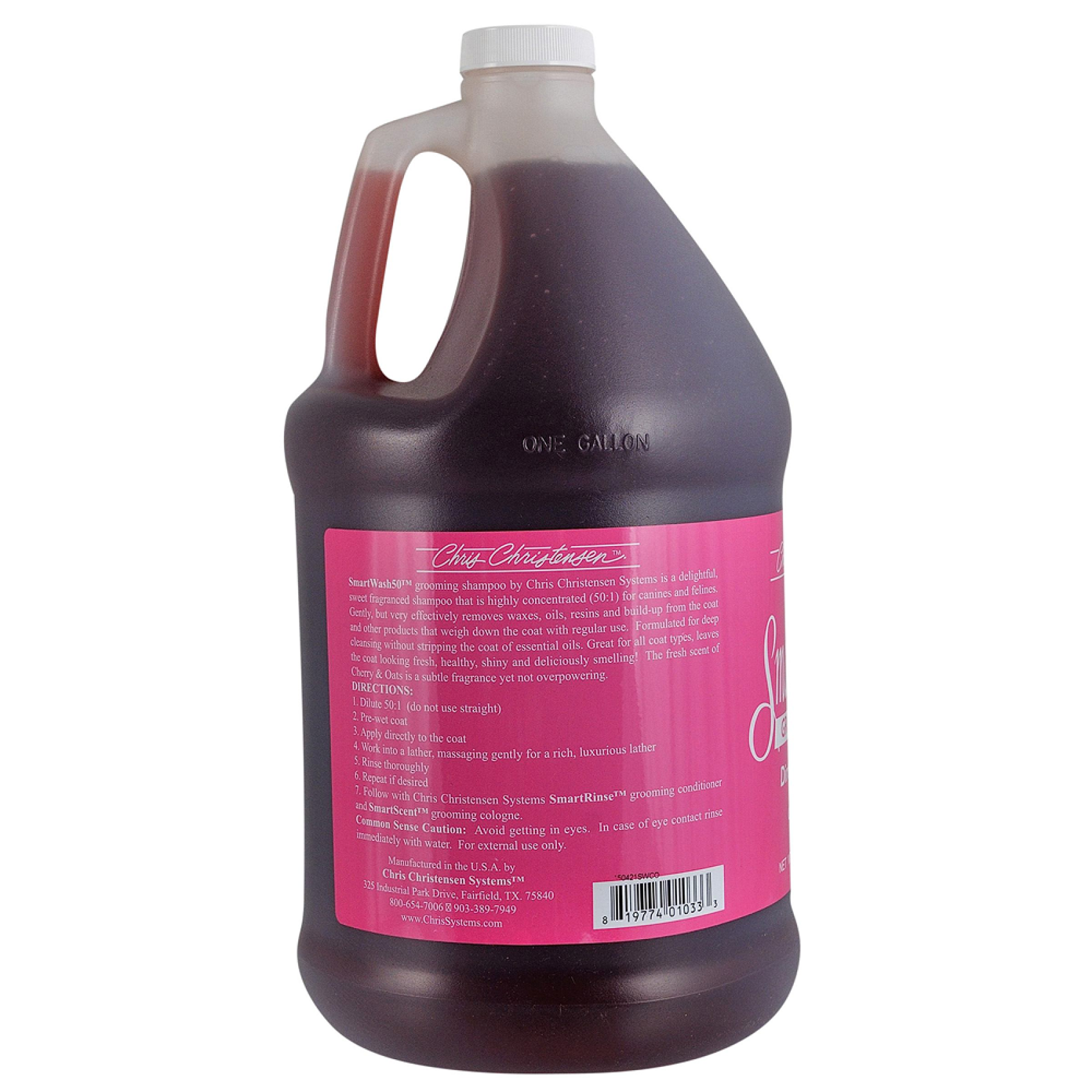 Шампунь Chris Christensen для собак Smart Wash 50 Cherry & Oats 3,8 л - вишня та овес