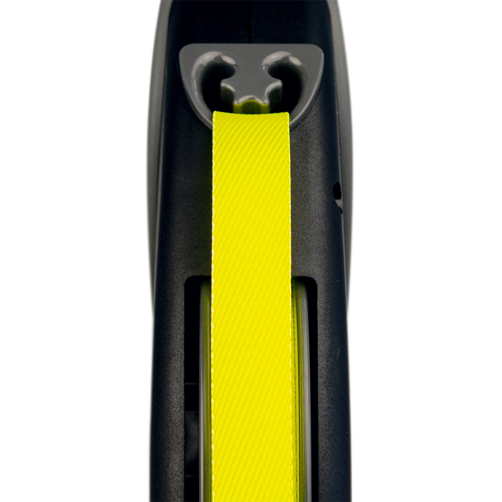 Повідець-рулетка для собак Flexi Neon Giant, зі стрічкою L 8 м/50 кг - чорна
