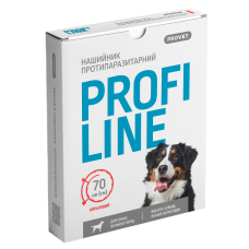 Ошейник для собак PROVET Profiline 70 см - кораловый