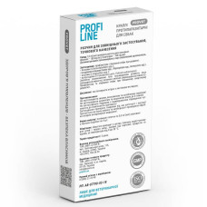 Капли на холку для собак PROVET Profiline до 4 кг, 4 шт