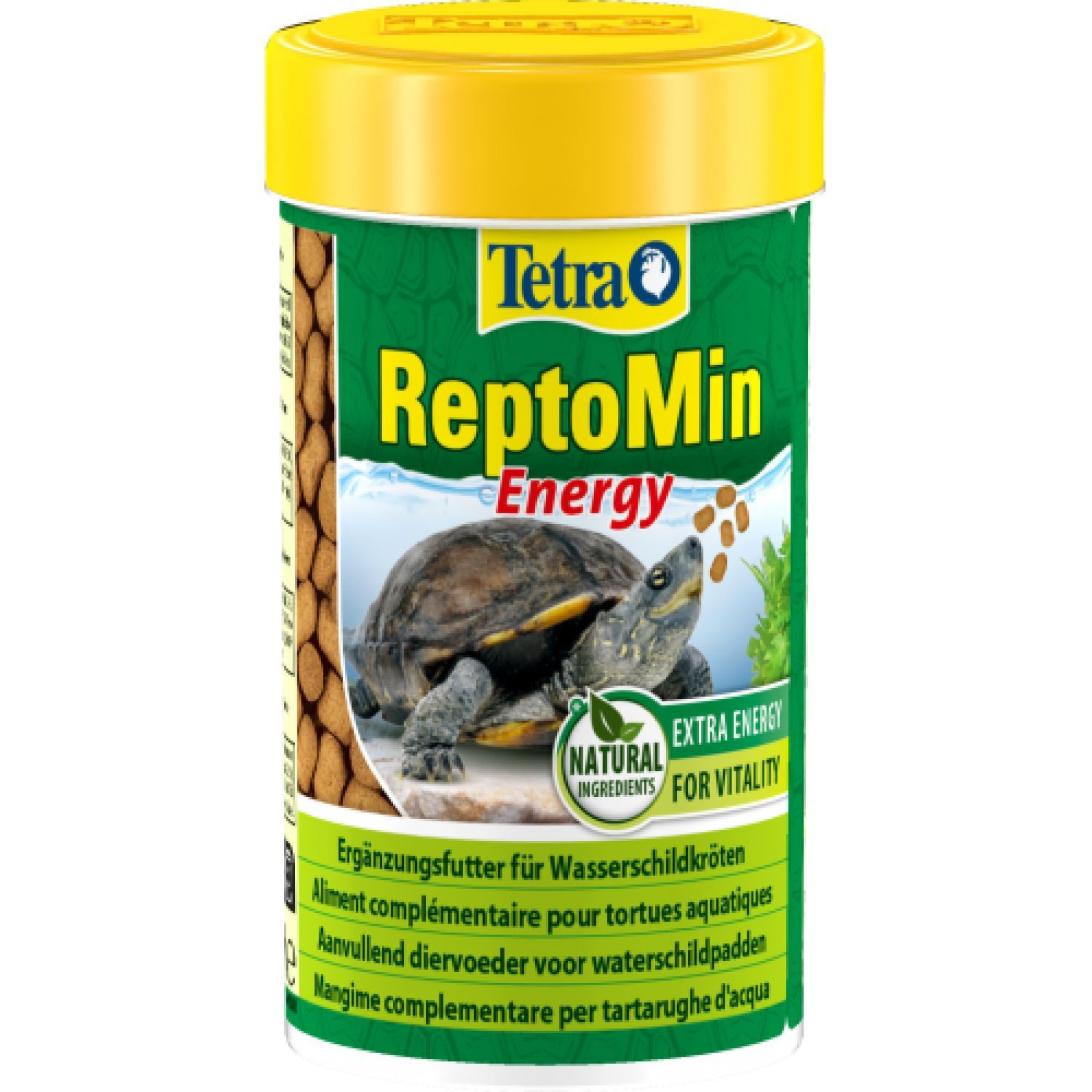 Сухий корм для водоплавних черепах Tetra в гранулах «ReptoMin Energy» 100 мл