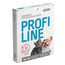 Ошейник для котов PROVET Profiline 35 см - кораловый
