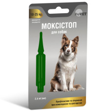 Капли на холку для собак PROVETМоксистоп от 10 кг, 1 шт