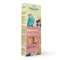 Лакомство для попугаев Природа Колосок 140 г/2 шт - мультифрукт