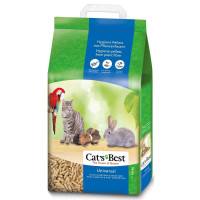 Деревинний наповнювач для котячого туалету Cat's Best ‎Universal 4 кг / 7 л