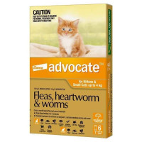 Краплі на холку для котів Elanco Bayer Advocate до 4 кг, 1 шт