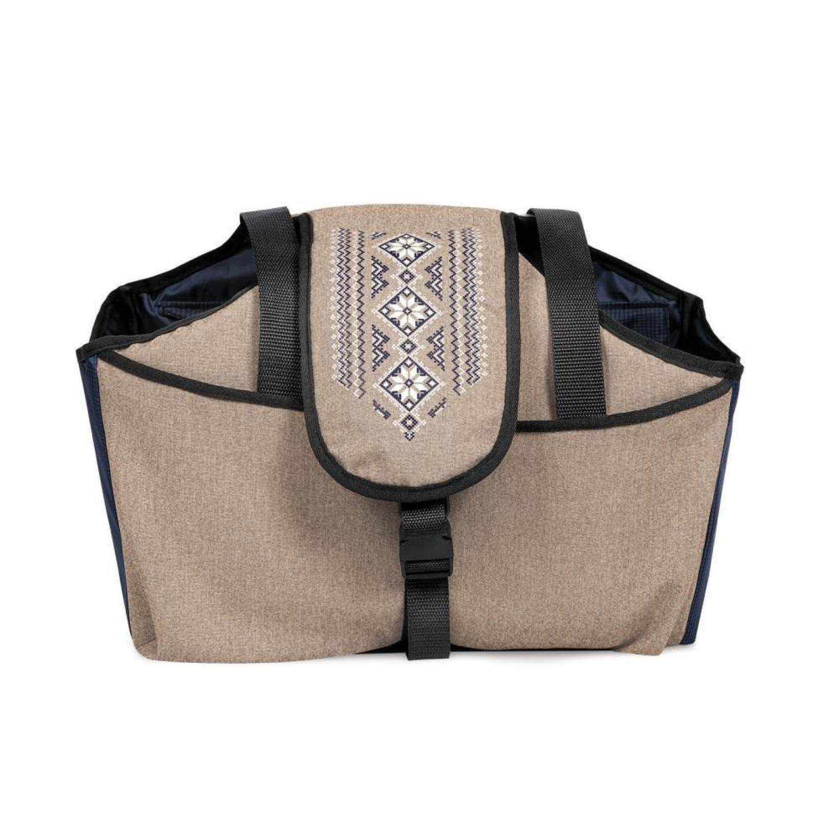 Сумка-переноска для собак та котів Pet Fashion «Linen» 38 х 32 х 22 см