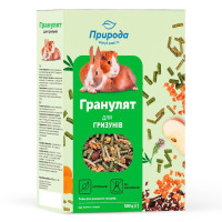 Корм для всех видов грызунов Природа «Гранулят» 500 г