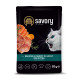 Влажный корм для котят Savory Kitten 85 г*22шт - лосось и морковь(22шт)