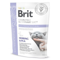 Сухой корм для кошек Brit GF Veterinary Diet Gastrointestinal 400 г - сельдь и горох