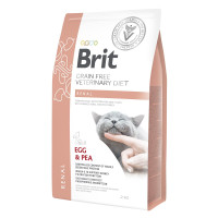 Сухой корм для кошек, при заболеваниях почек Brit GF Veterinary Diet Renal 2 кг - яйцо