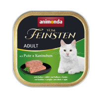 Влажный корм для кошек Animonda Vom Feinsten Adult 100 г - индейка и кролик