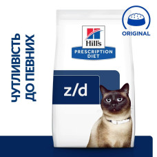 Сухой корм для кошек Hill’s Prescription Diet Food Sensitivities z/d 1,5 кг