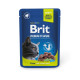 Влажный корм для котов Brit Premium Sterilised pouch 24 шт x100 г - ягненок