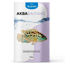 Натуральный корм для аквариумных рыб Природа «Аквабаланс» 10 г (для всех аквариумных рыб)