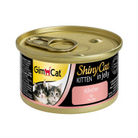 Влажный корм для котят GimCat Shiny Cat 70 г - курица
