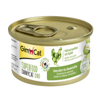 Вологий корм для котів GimCat Superfood 70 г - курка та яблуко