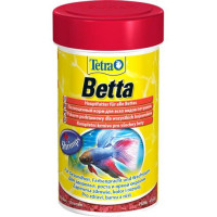 Сухой корм для аквариумных рыб Tetra в хлопьях «Betta» 100 мл (для петушков)