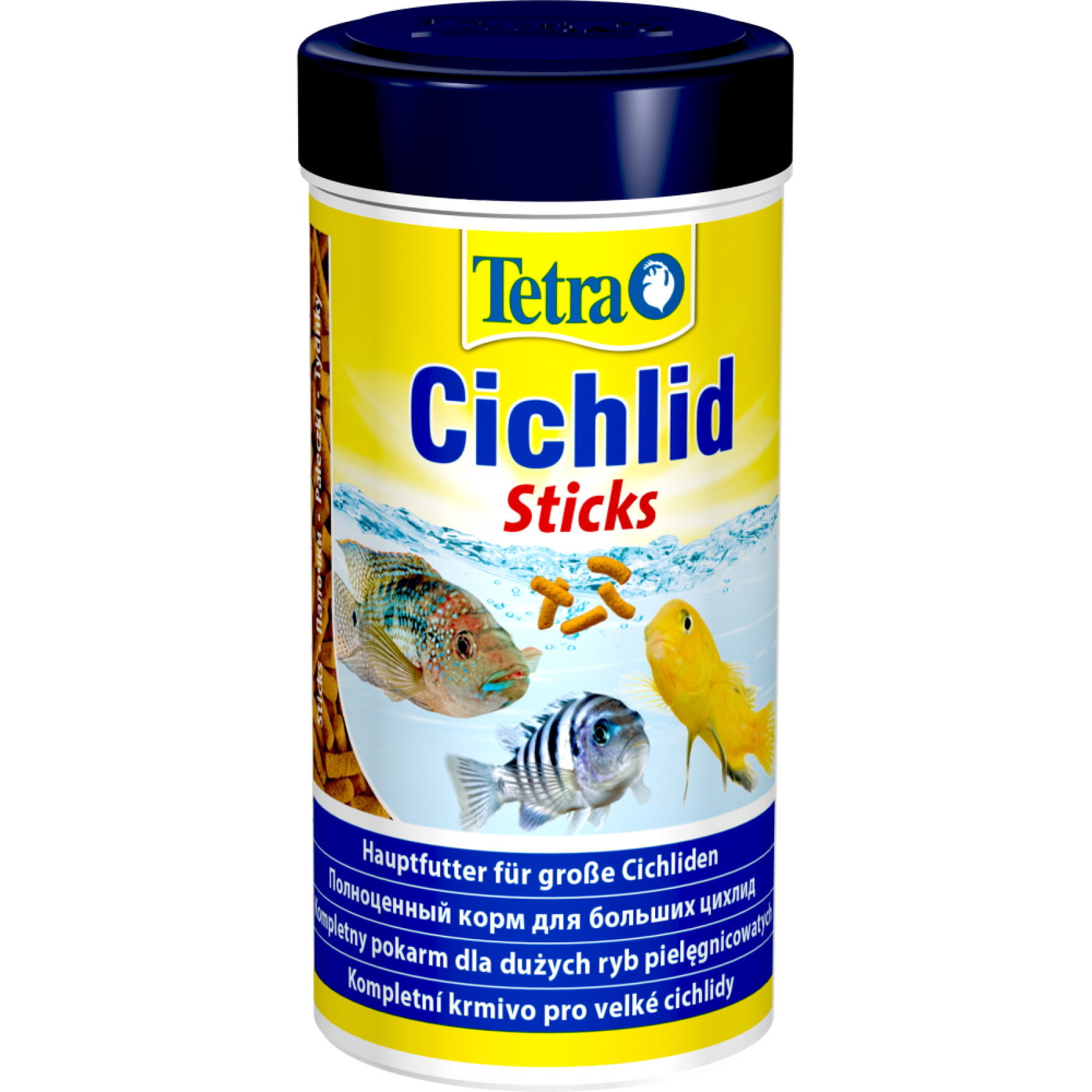 Сухий корм для акваріумних риб Tetra в паличках «Cichlid Sticks» 250 мл (для всіх цихлід)