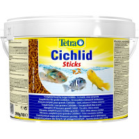 Сухой корм для аквариумных рыб Tetra в палочках «Cichlid Sticks» 10 л (для всех цихлид)