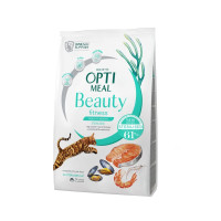 Сухой корм для кошек Optimeal Beauty Fitness Healthy Weight Adult Sterilised 1,5 кг – морепродукты