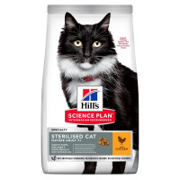 Сухой корм для кошек Hill's Science Plan Sterilised Mature Adult 7+ 3 кг - курица