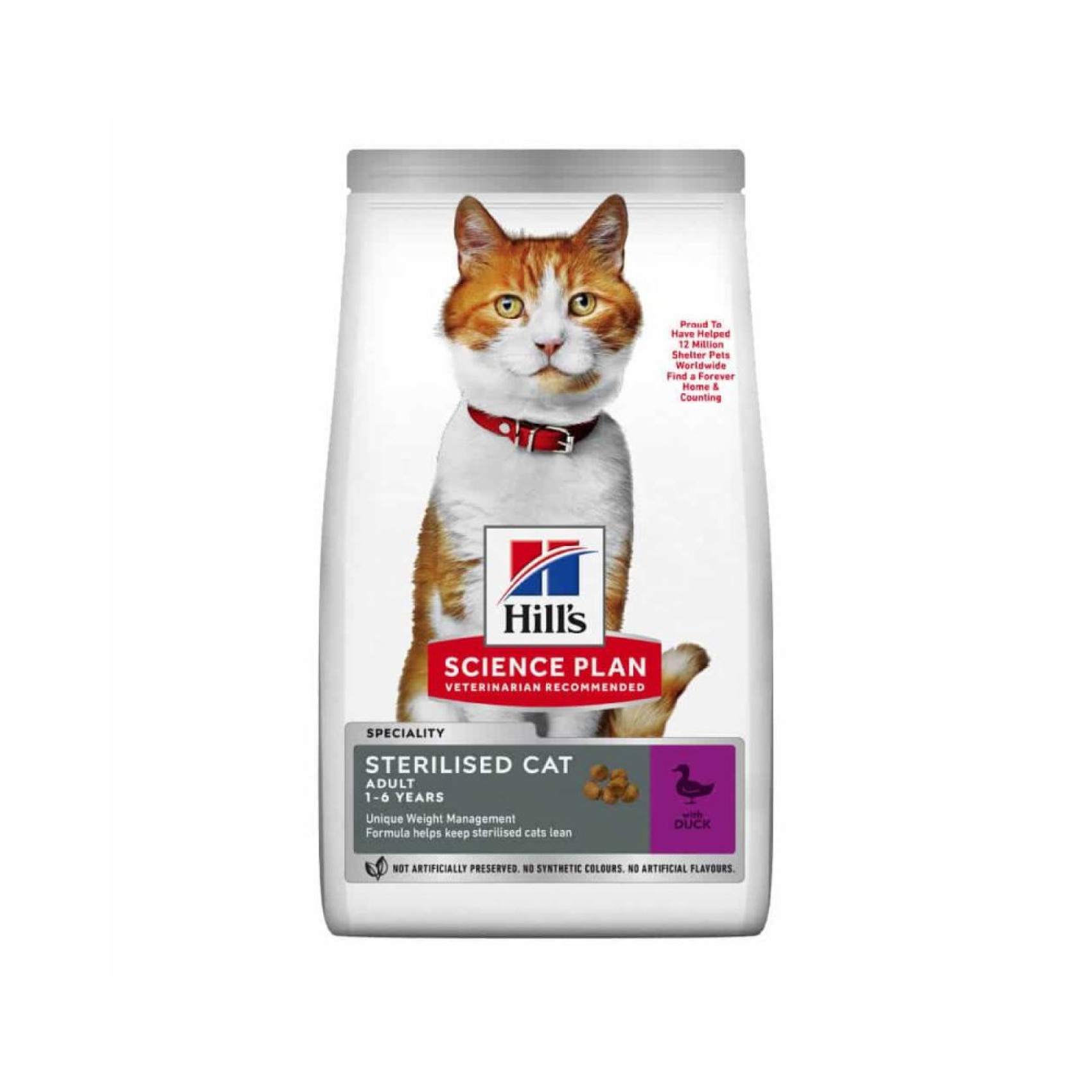 Сухий корм для котів Hill's Science Plan Adult Sterilised 300 г - качка