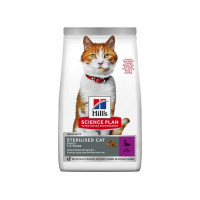 Сухой корм для котов Hill's Science Plan Adult Sterilised 300 г - утка